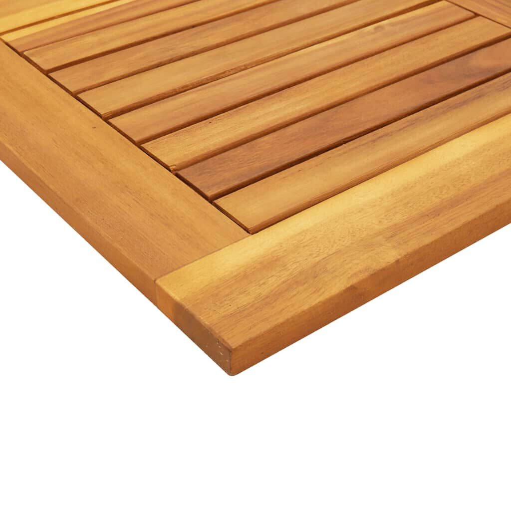 VidaXL Acacia Tafelblad 90x90cm - Vierkant - 42% Korting!