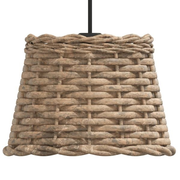 Wicker Plafondlampenkap Bruin Ø20cm - 35% Korting!