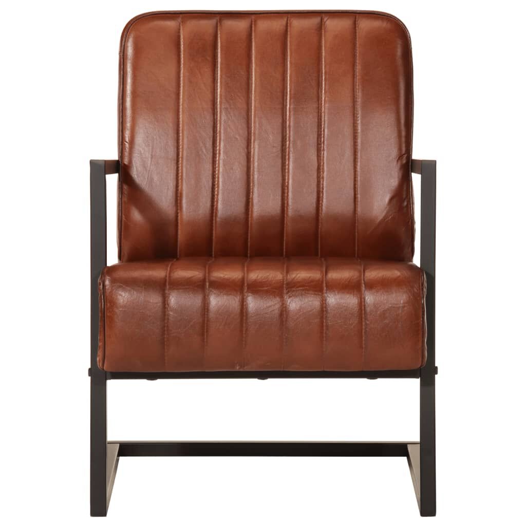 VidaXL Leren Fauteuil Bruin - 35% Korting! (Lichte Schade)