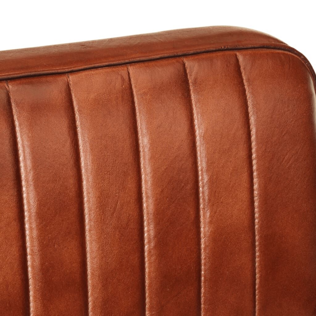 VidaXL Leren Fauteuil Bruin - 35% Korting! (Lichte Schade)