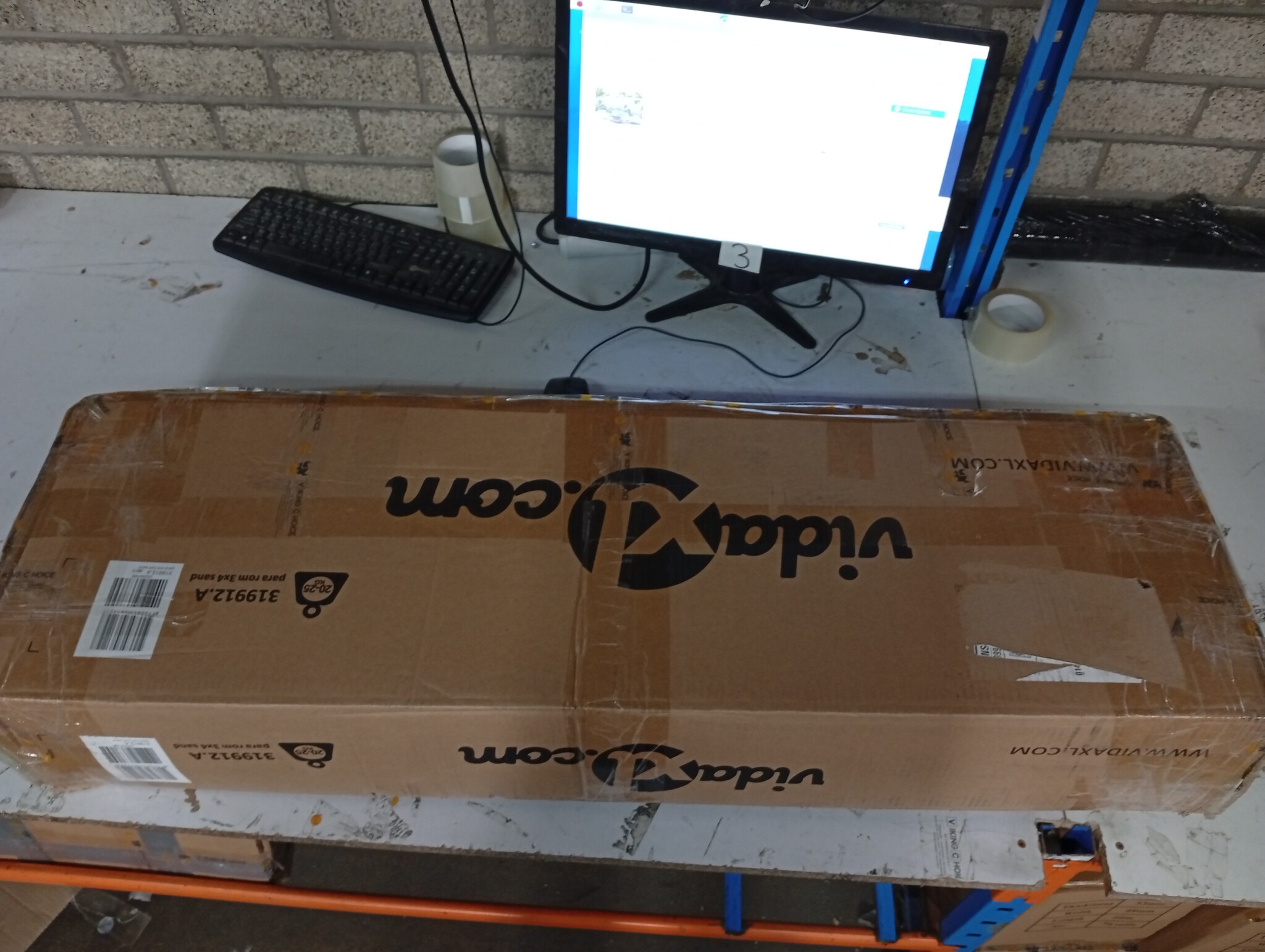Zweefparasol 400x300 Zandwit - 60% Korting!