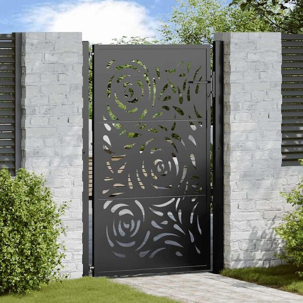 vidaXL Poort met Vlamdesign 105x155 cm - 35% Korting!