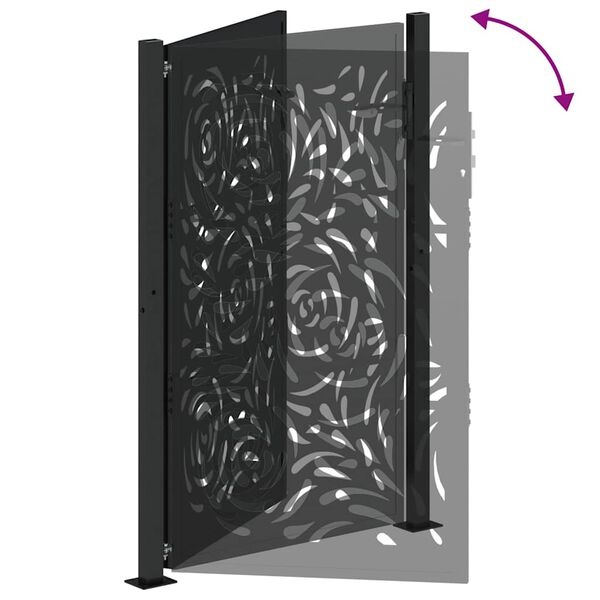 vidaXL Poort met Vlamdesign 105x155 cm - 35% Korting!