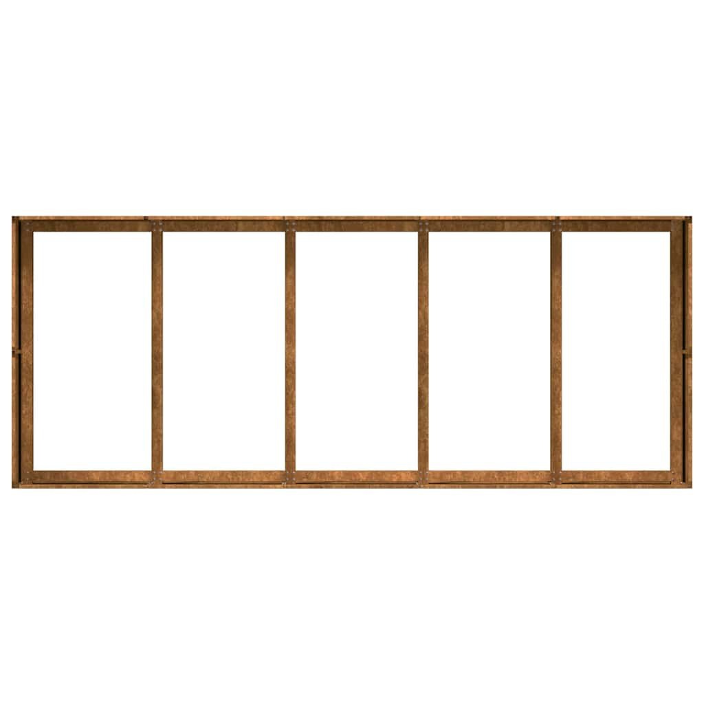 VidaXL Plantenbak Roestig 200x80x40cm -35% Korting!