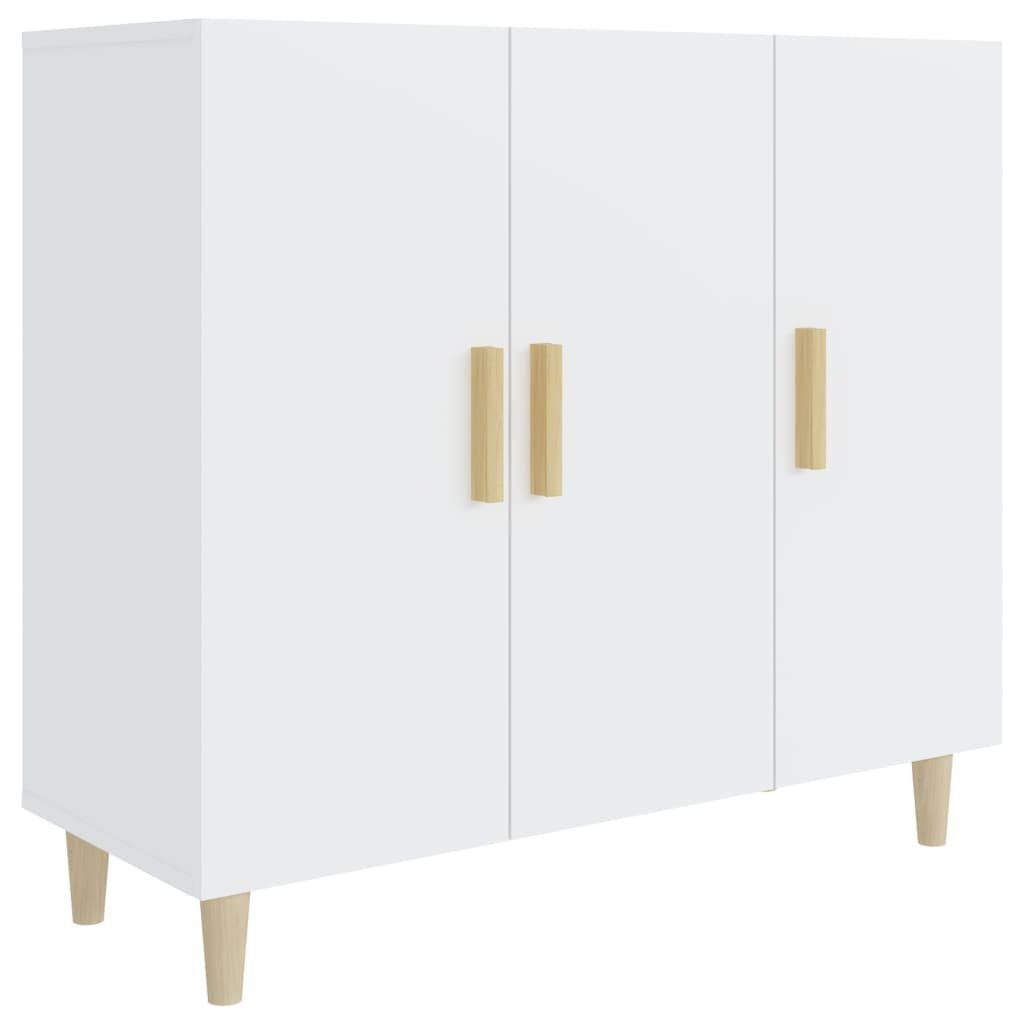 vidaXL Dressoir Wit 90cm - 35% Korting! (Lichte Verpakkingsschade)