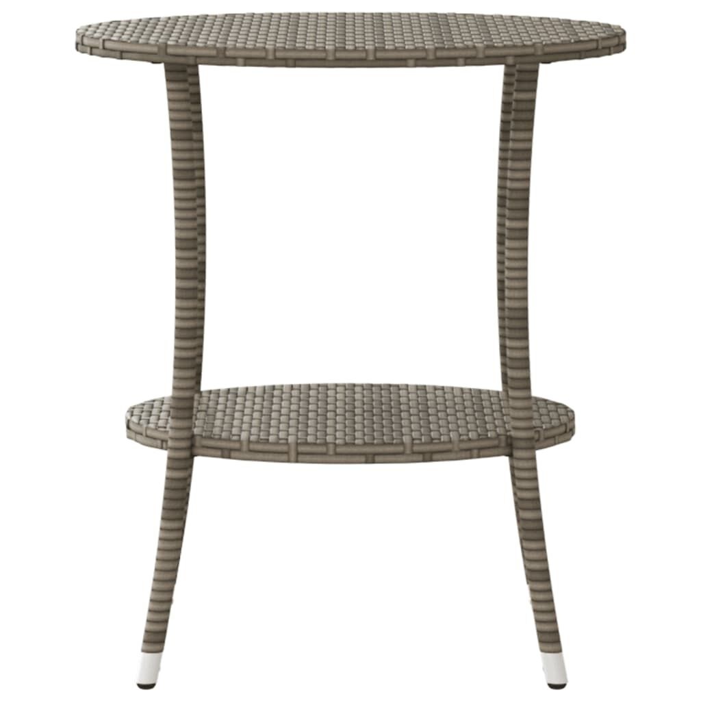 vidaXL Tuinstoelen Set + Tafel Grijs -35%! Verstelbaar