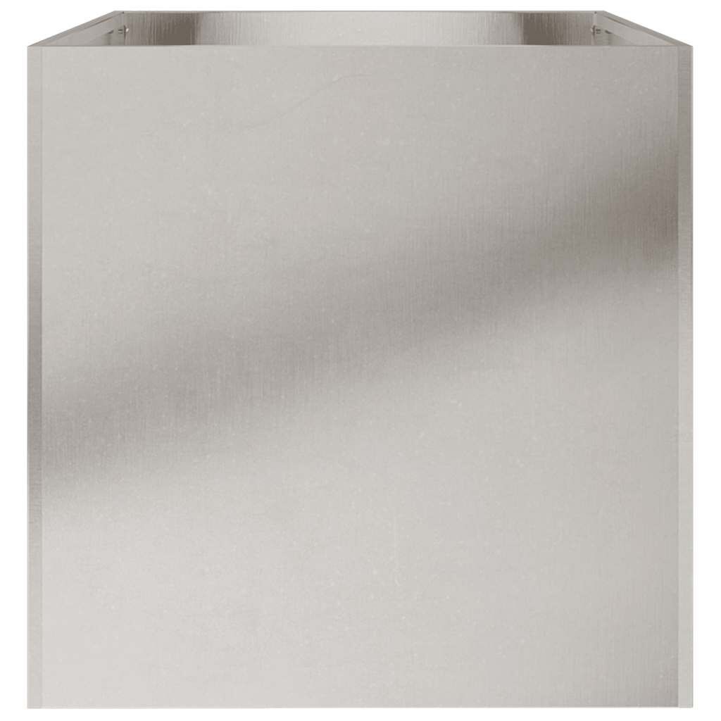 VidaXL Plantenbak RVS 62cm - 35% Korting! Krasje achterkant