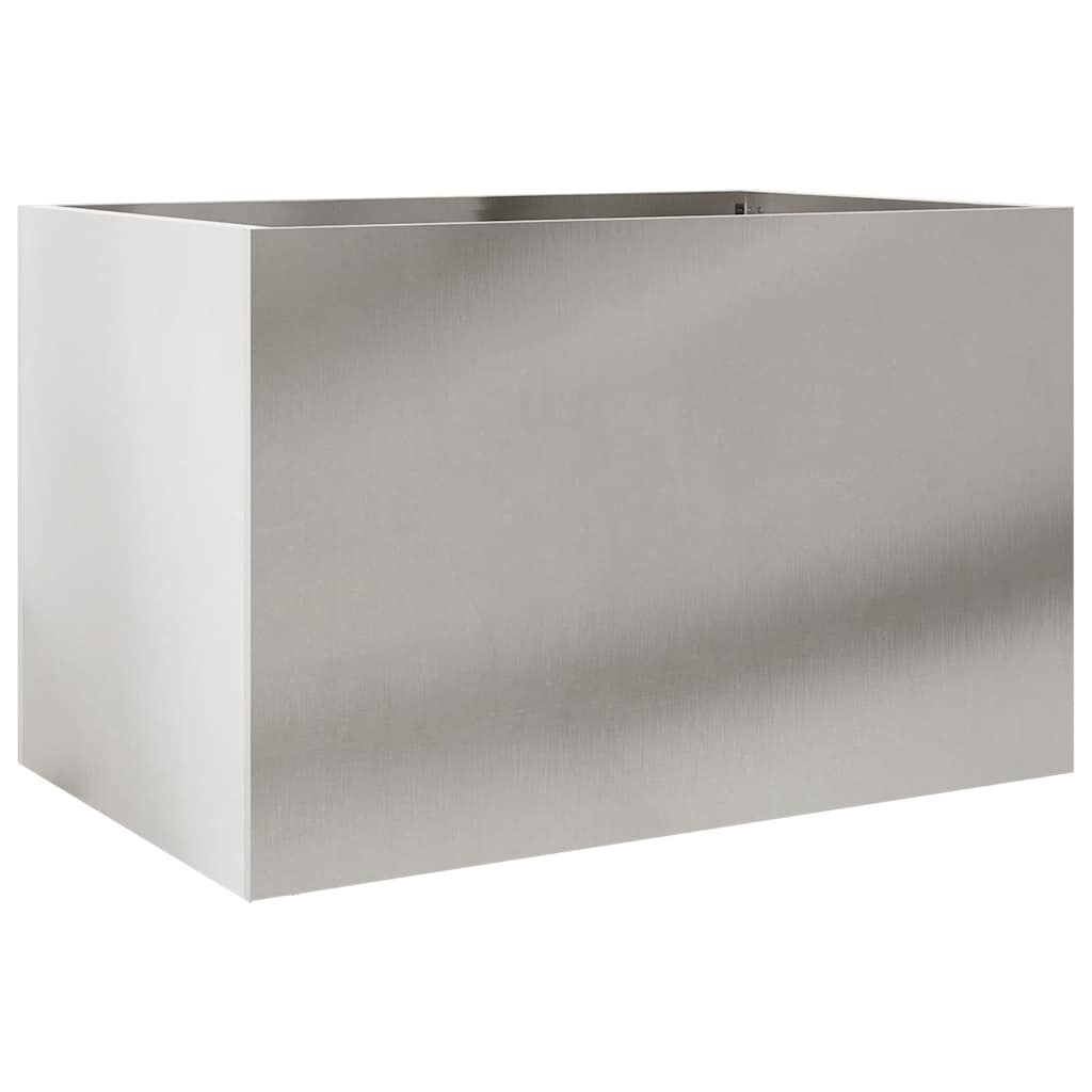 VidaXL Plantenbak RVS 62cm - 35% Korting! Krasje achterkant