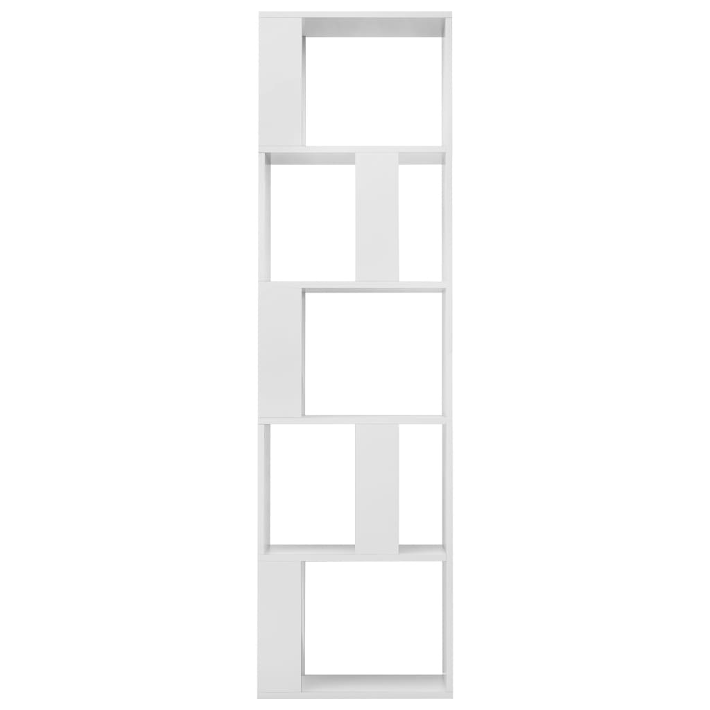 Boekenkast/Kamerscherm Hoogglans Wit - 35% Korting!