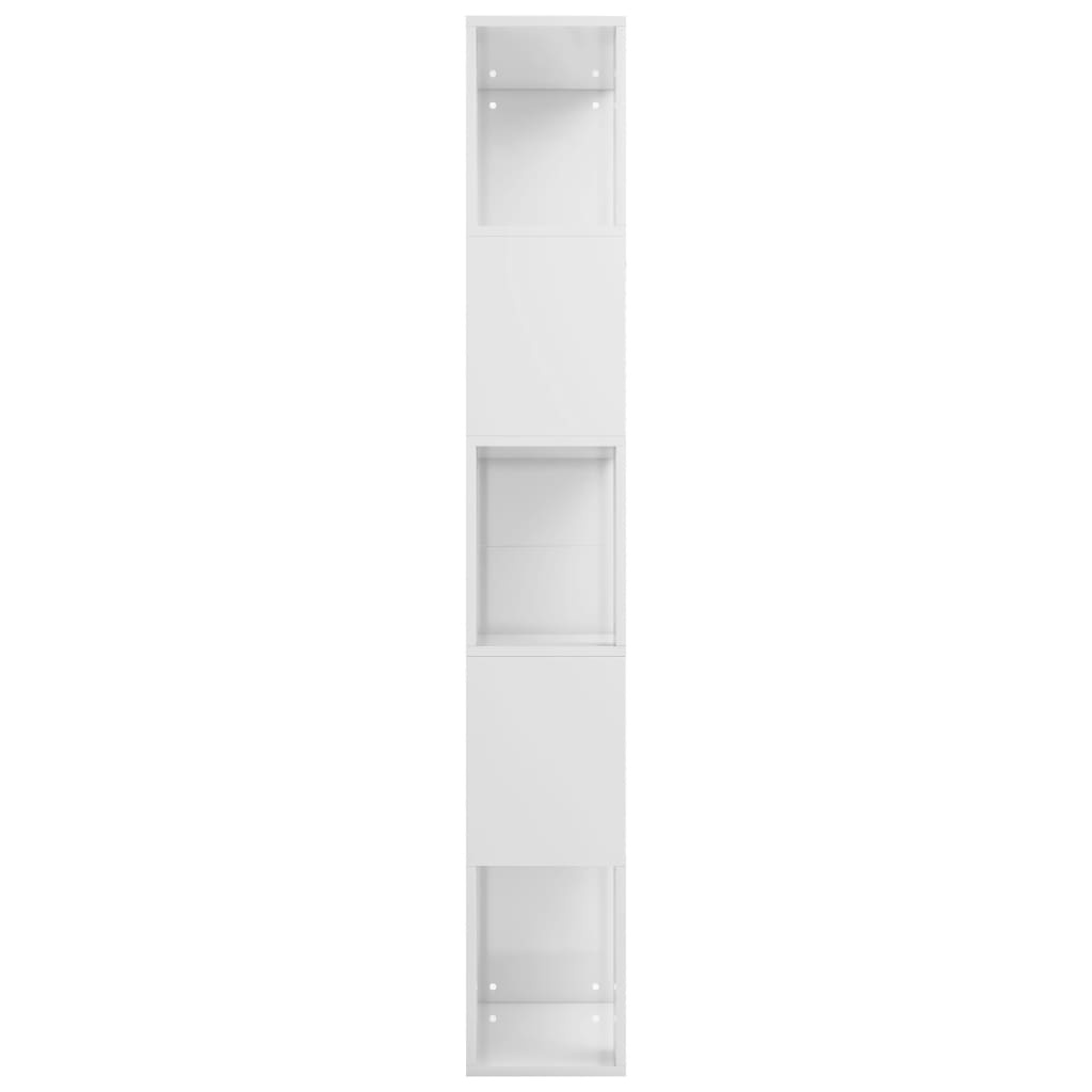 Boekenkast/Kamerscherm Hoogglans Wit - 35% Korting!