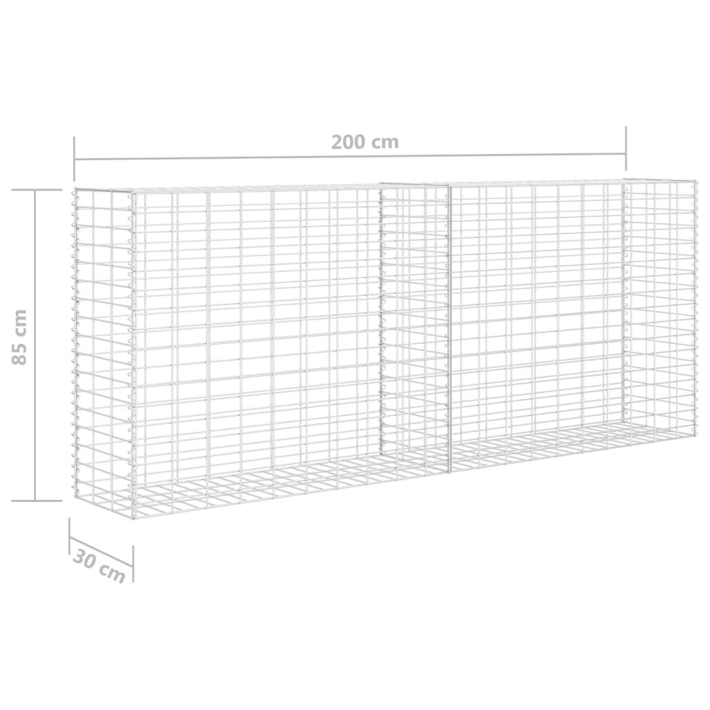 vidaXL Schanskorf 85x30x200cm -35% Korting! Gegalvaniseerd