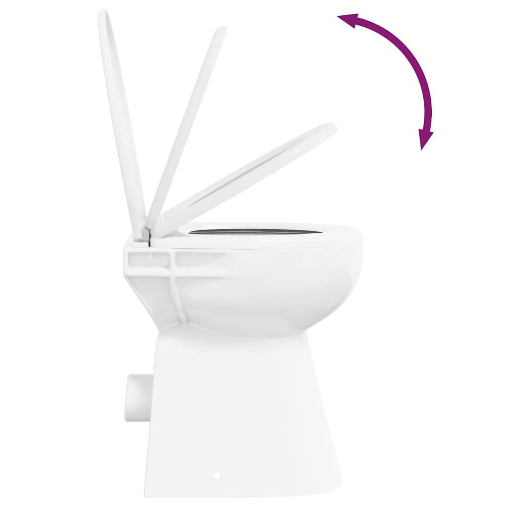 Verhoogd Toilet - VidaXL Randloos + Softclose - 41% Korting!