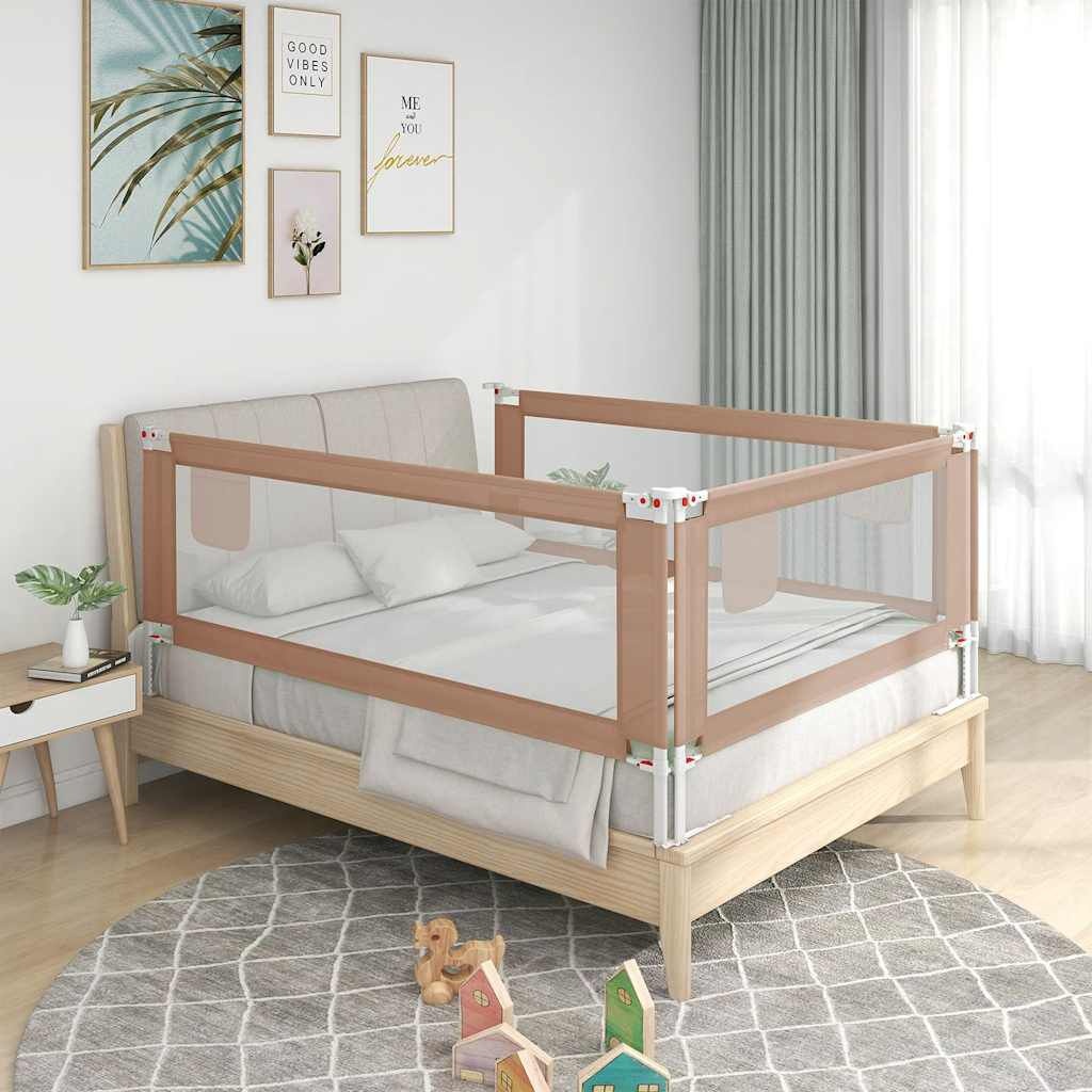 vidaXL Bedhekje Taupe 180cm - 35% Korting! Krasje, Nieuw