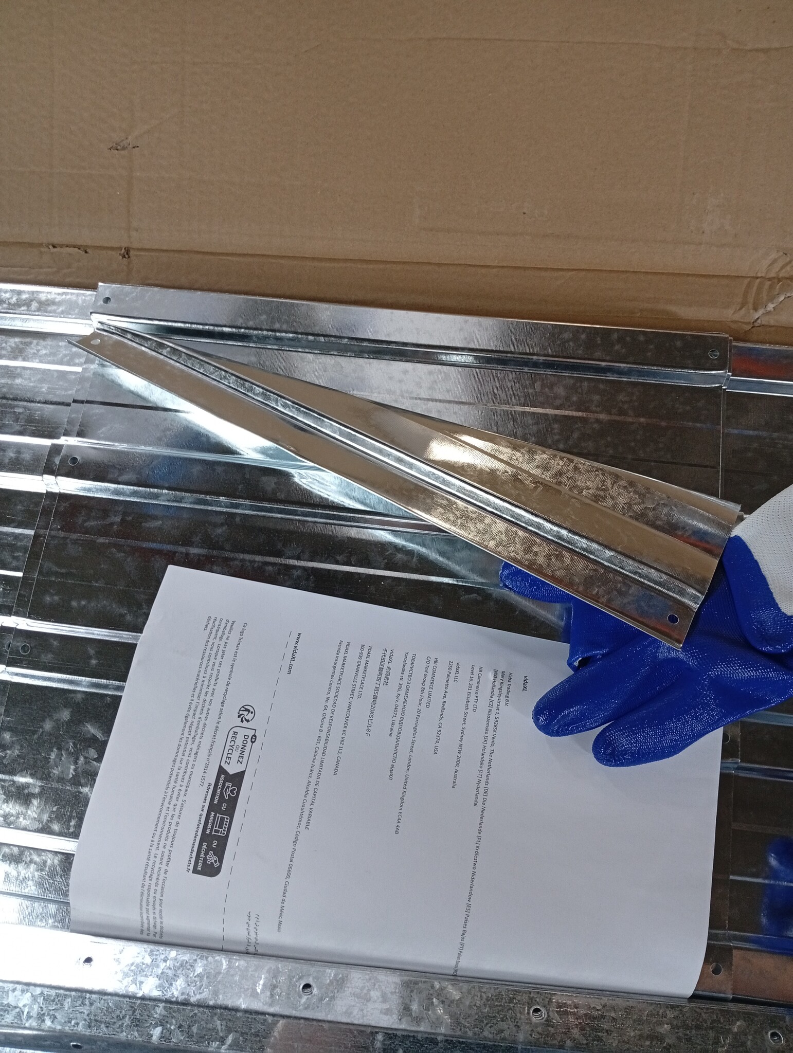 VidaXL Verhoogde Plantenbak 100x40cm - 50% Korting! (Beschadigd)