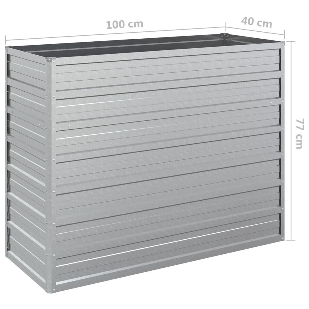 VidaXL Verhoogde Plantenbak 100x40cm - 50% Korting! (Beschadigd)
