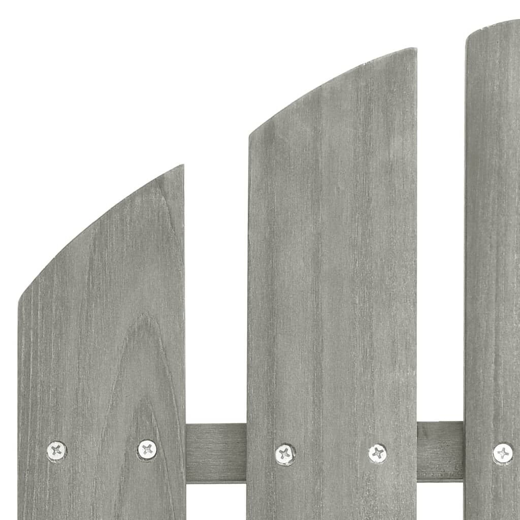 Adirondack Tuinstoel + Tafel Grijs -55% Korting! Krasjes
