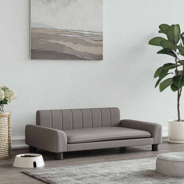 Hondenmand Taupe 90x53cm - vidaXL - 35% Korting!