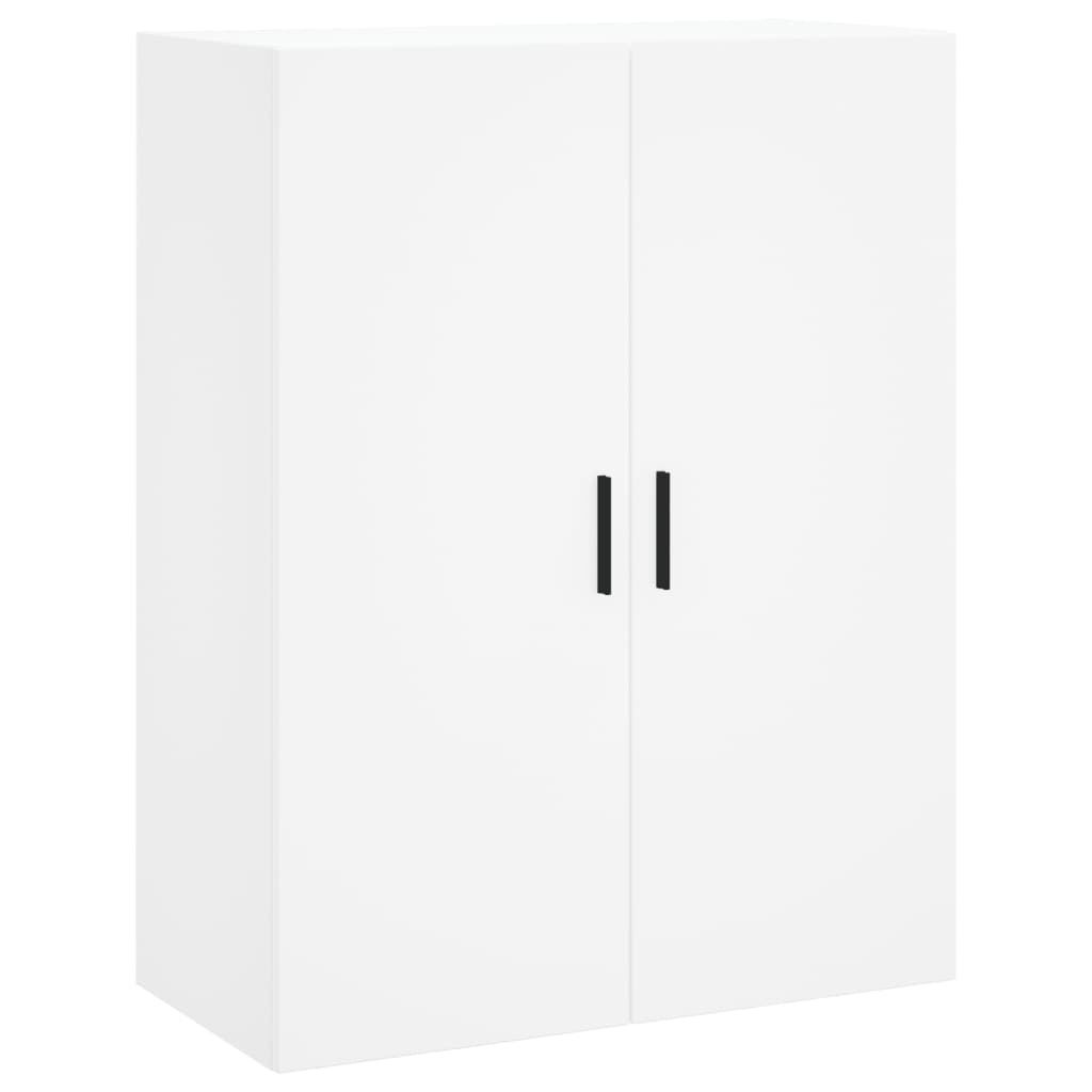 vidaXL Hangkasten (2x) Wit - 69,5cm - 35% Korting!