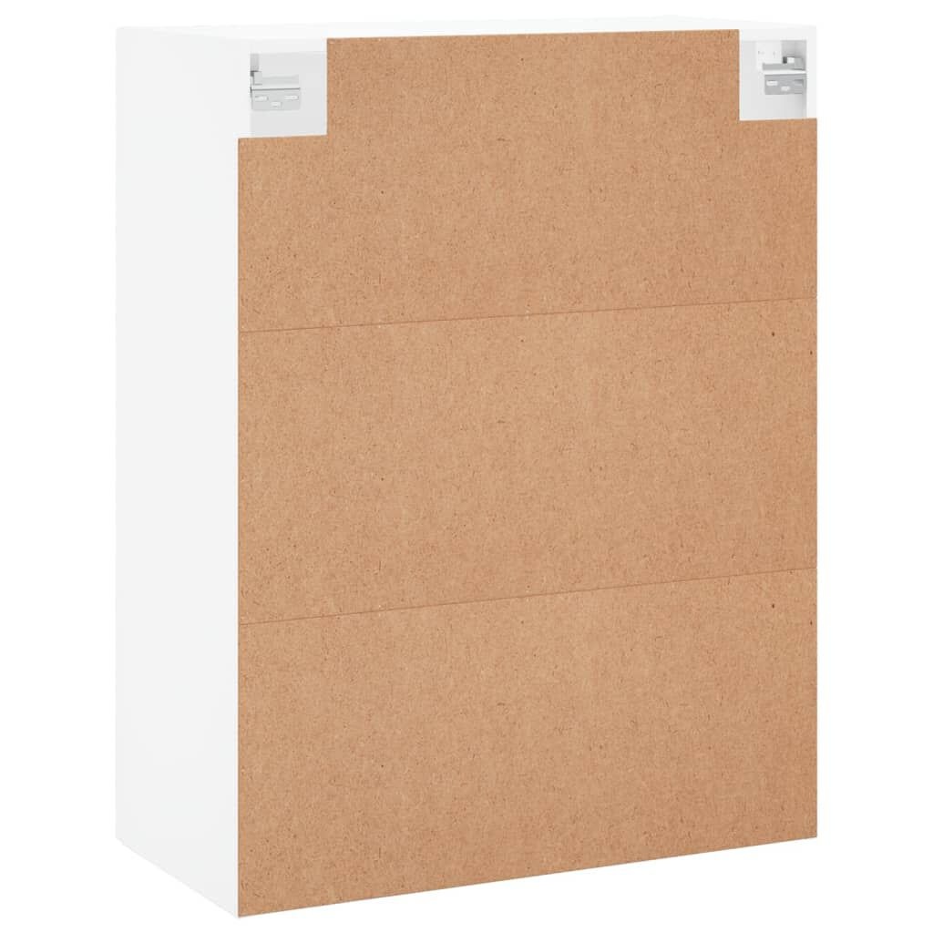 vidaXL Hangkasten (2x) Wit - 69,5cm - 35% Korting!