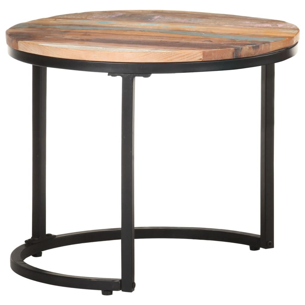 vidaXL Bijzettafels (3) Recycled Hout -35%