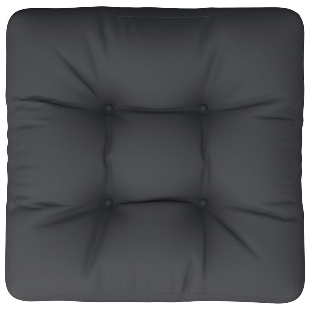 vidaXL Palletkussen Zwart 60x60cm - 35% Korting!