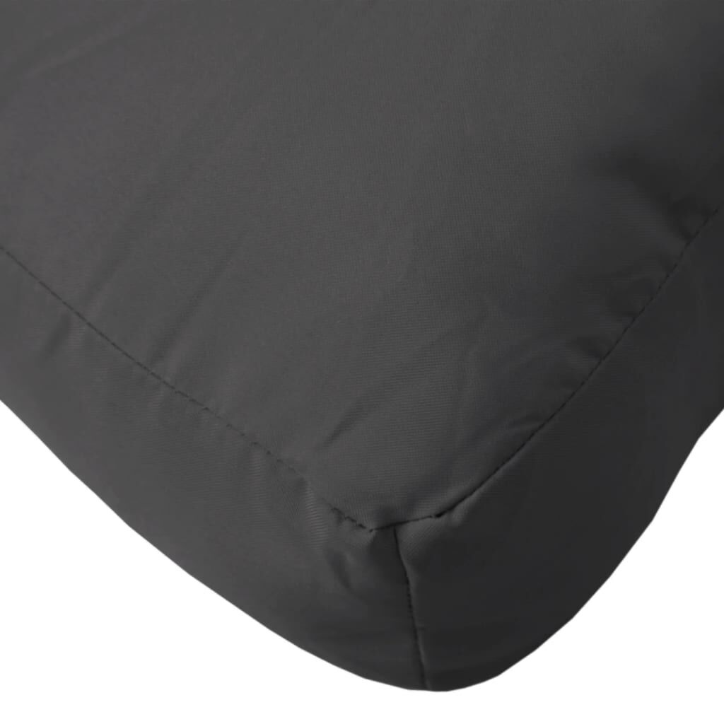 vidaXL Palletkussen Zwart 60x60cm - 35% Korting!