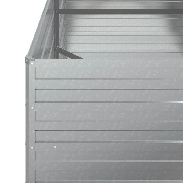 VidaXL Verhoogde Plantenbak 160cm - Gegalvaniseerd - 35% Korting!
