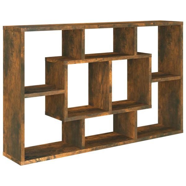 Wandschap Gerookt Eiken 85cm - 35% Korting! Zo Goed Als Nieuw