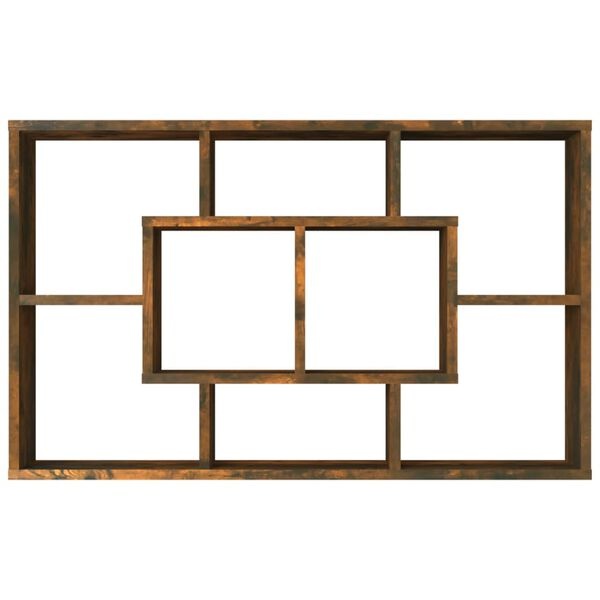Wandschap Gerookt Eiken 85cm - 35% Korting! Zo Goed Als Nieuw