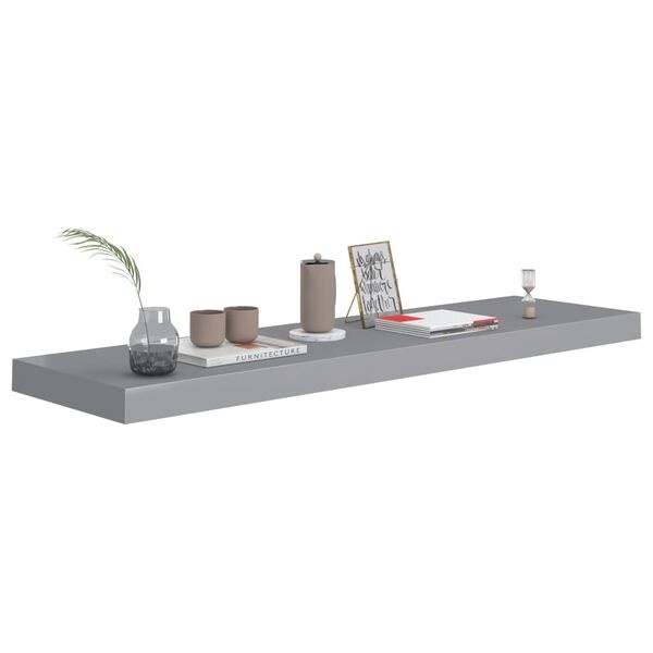 Wandschappen Grijs (90cm) - 55% Korting! Krasjes