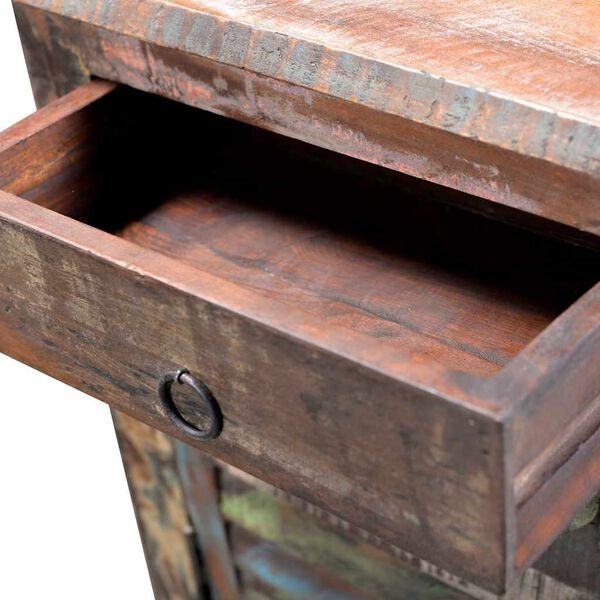 VidaXL Bijzettafel Gerecycled Hout - 35% Korting!