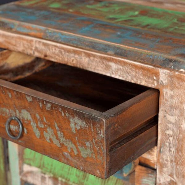 VidaXL Bijzettafel Gerecycled Hout - 35% Korting!