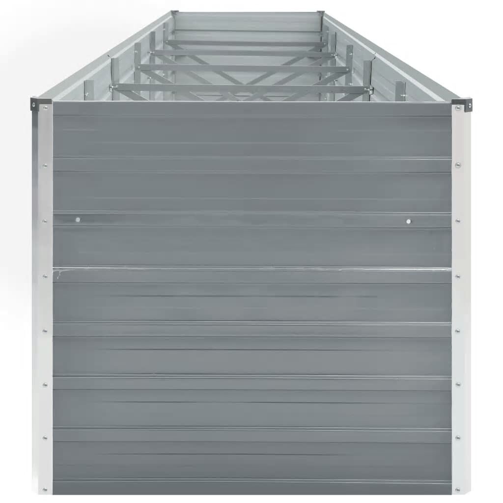 vidaXL Verhoogde Plantenbak 480cm Grijs - 42% Korting!