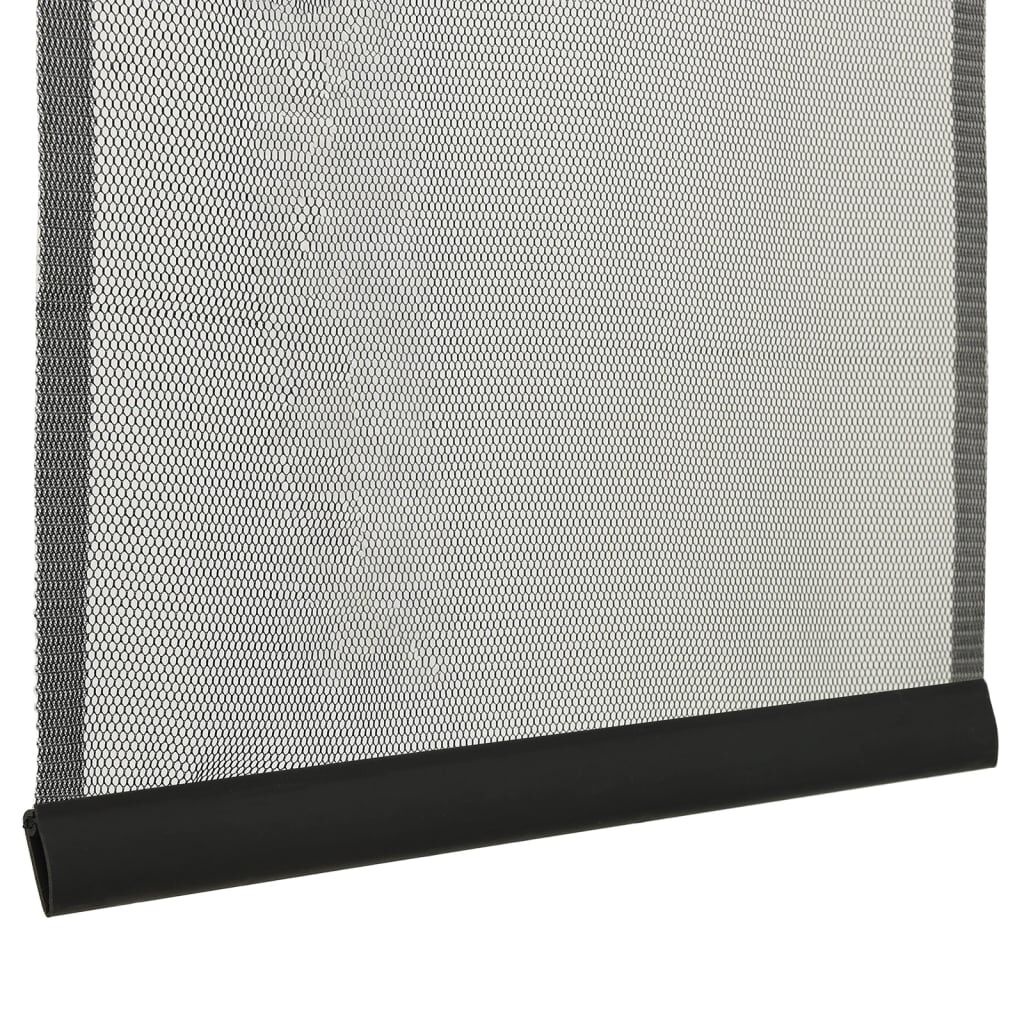 vidaXL Vliegengordijn 240x240cm Zwart - 35% Korting!