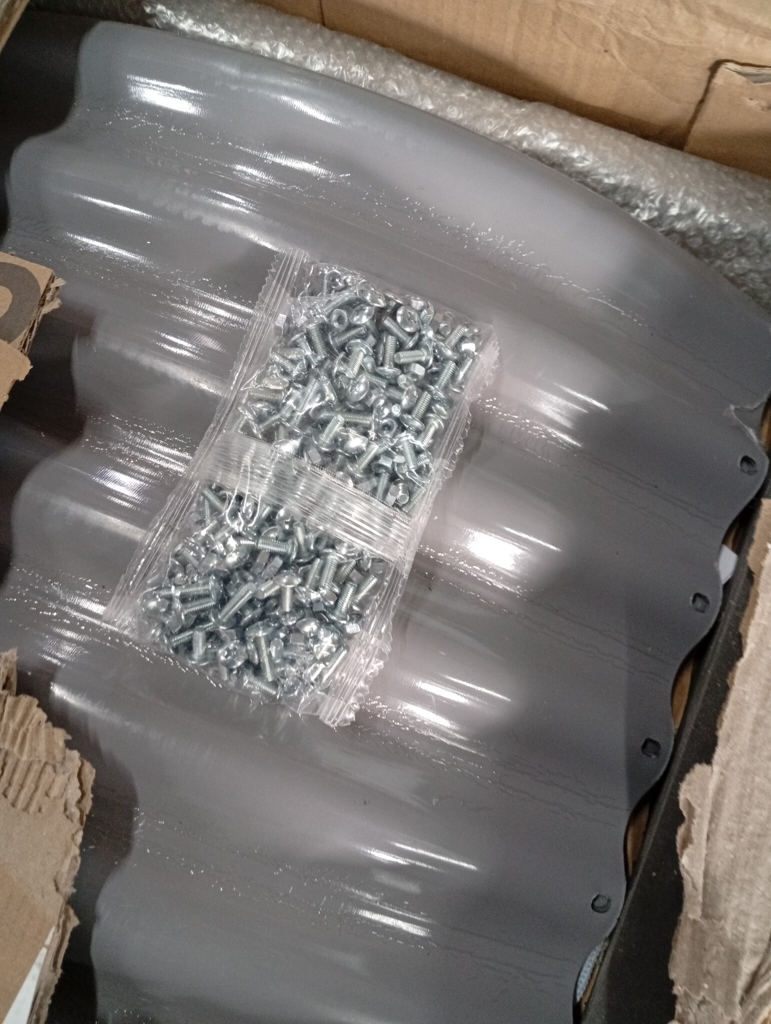 vidaXL Plantenbak Grijs 224cm - 45% Korting! (Geretourneerd)