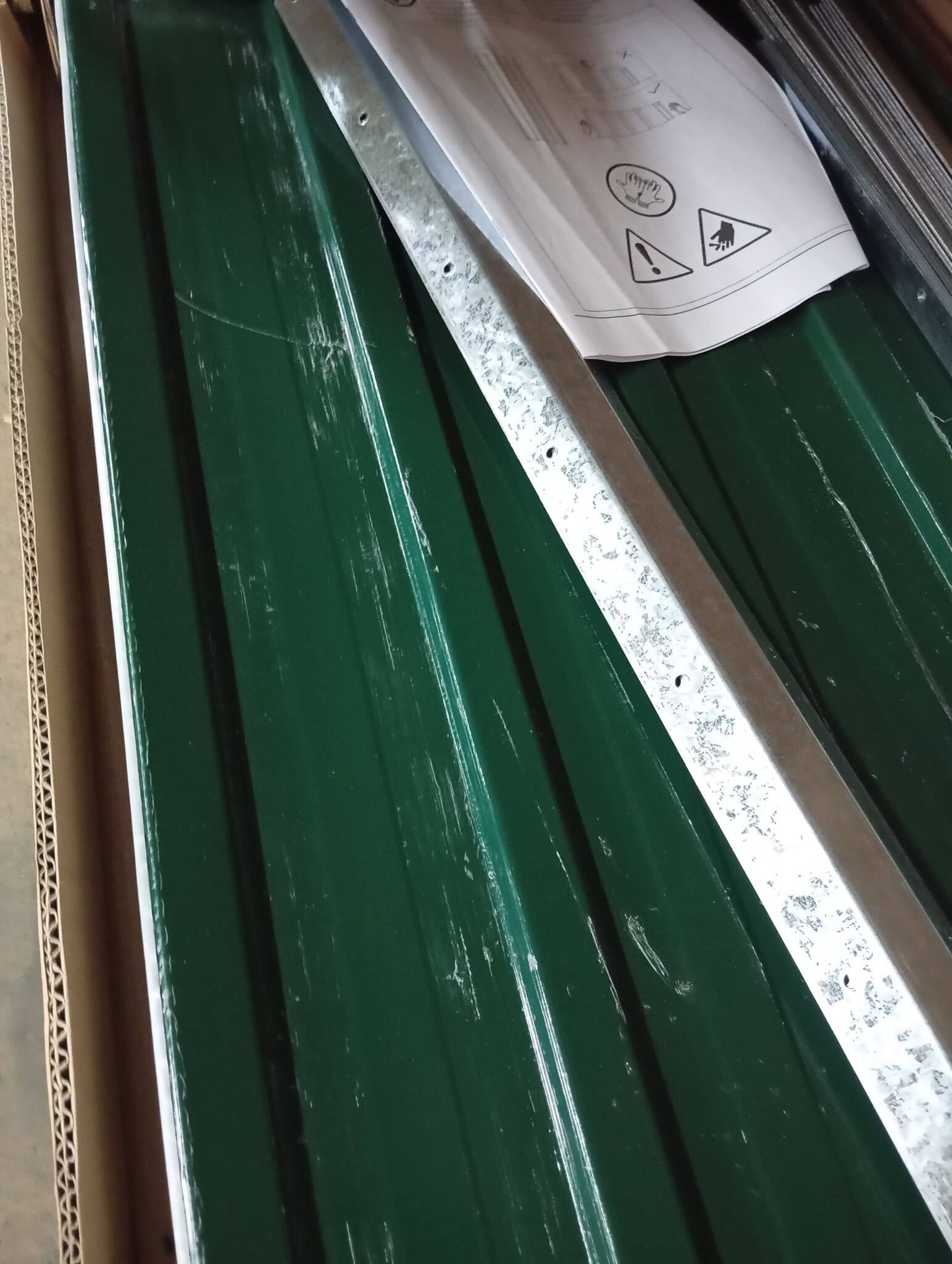 VidaXL Plantenbak Groen 320cm - 55% Korting! Krasjes