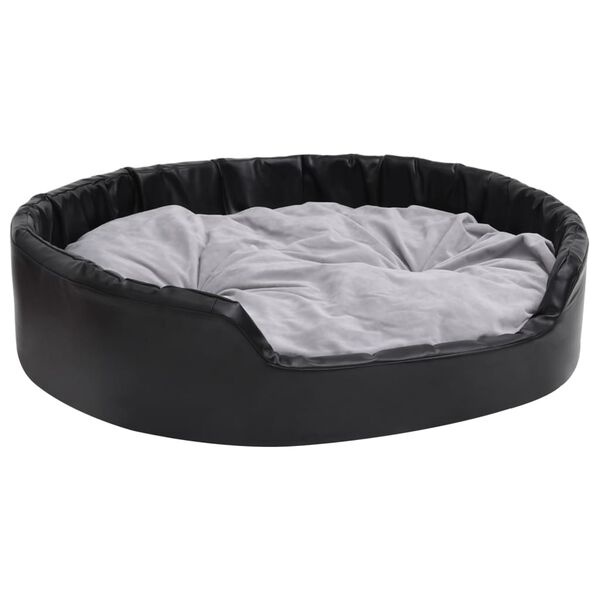 vidaXL Hondenmand 99x89cm Zwart/Grijs -35% Korting!