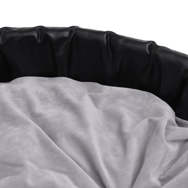 vidaXL Hondenmand 99x89cm Zwart/Grijs -35% Korting!