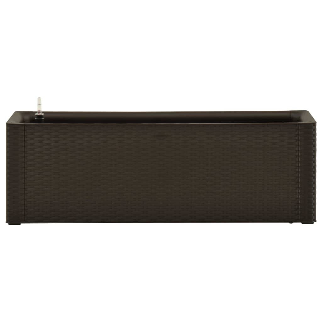 VidaXL Plantenbak Mokka 100cm Zelfbewatering -47%