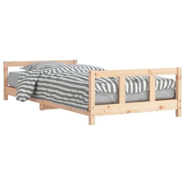 Kinderbedframe 90x200 Grenen - Krasje, 35% Korting!