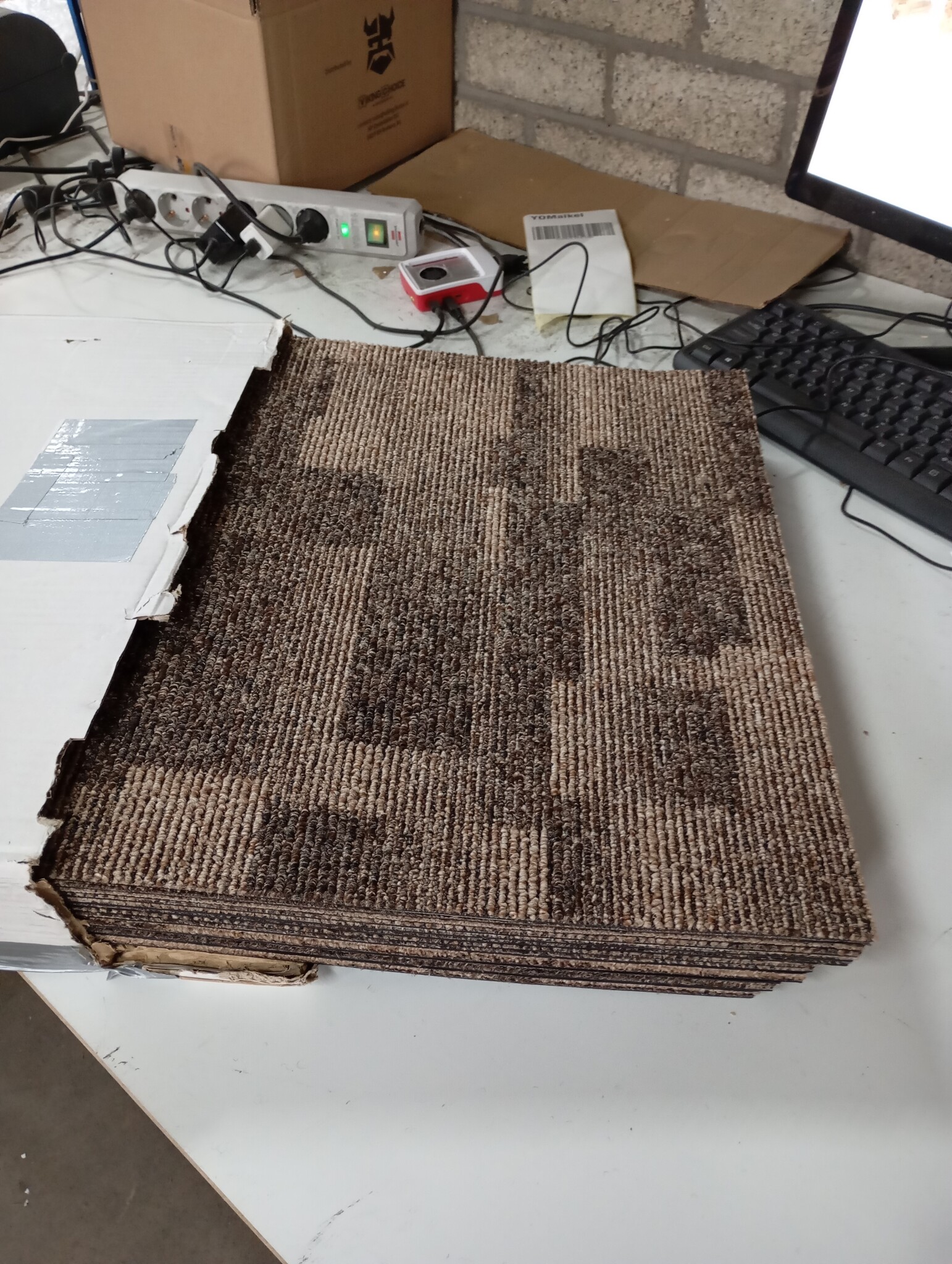 VidaXL Tapijttegels Bruin 5m² (20 st) - 45% Korting!