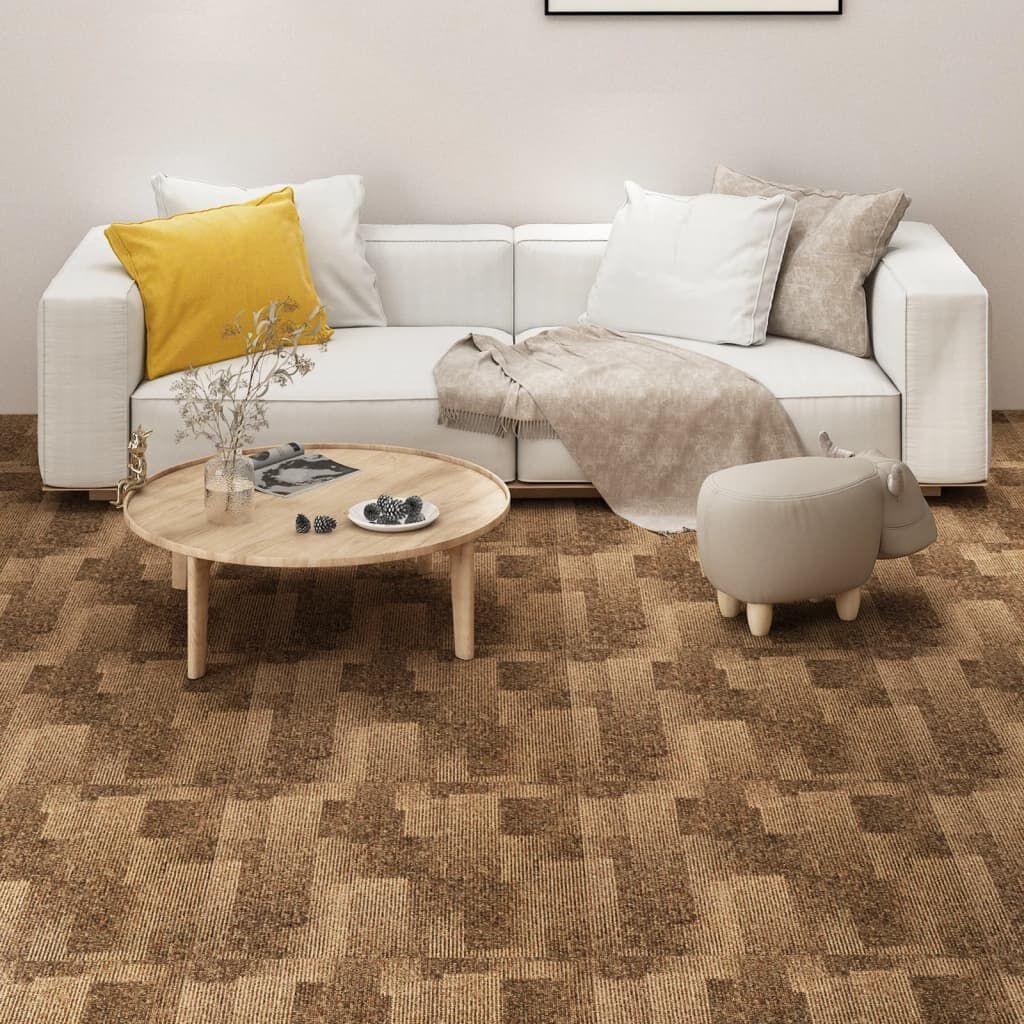 VidaXL Tapijttegels Bruin 5m² (20 st) - 45% Korting!