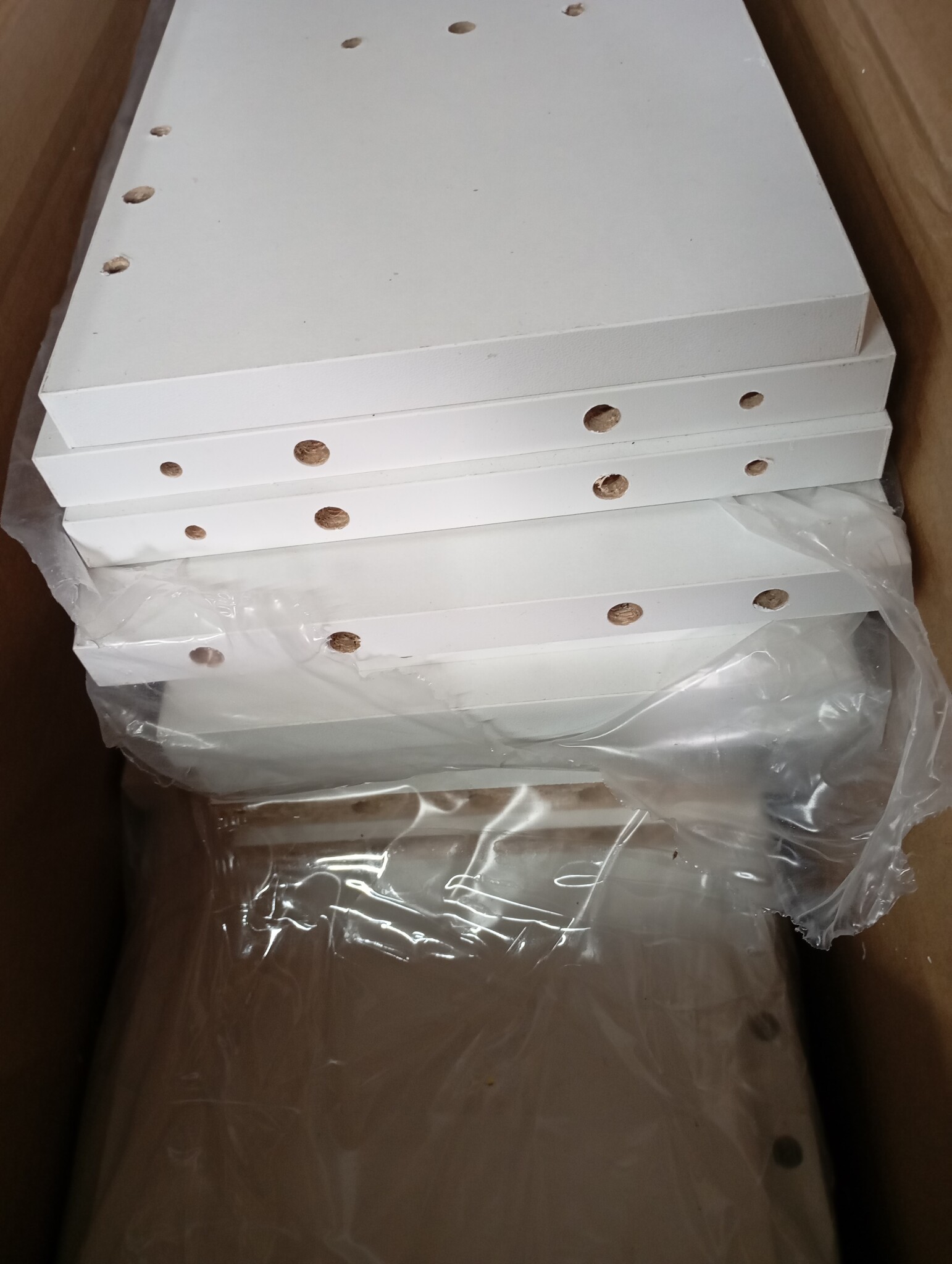 vidaXL LED Hoofdeinde 220cm Wit - 45% Korting! (Gebruikt)