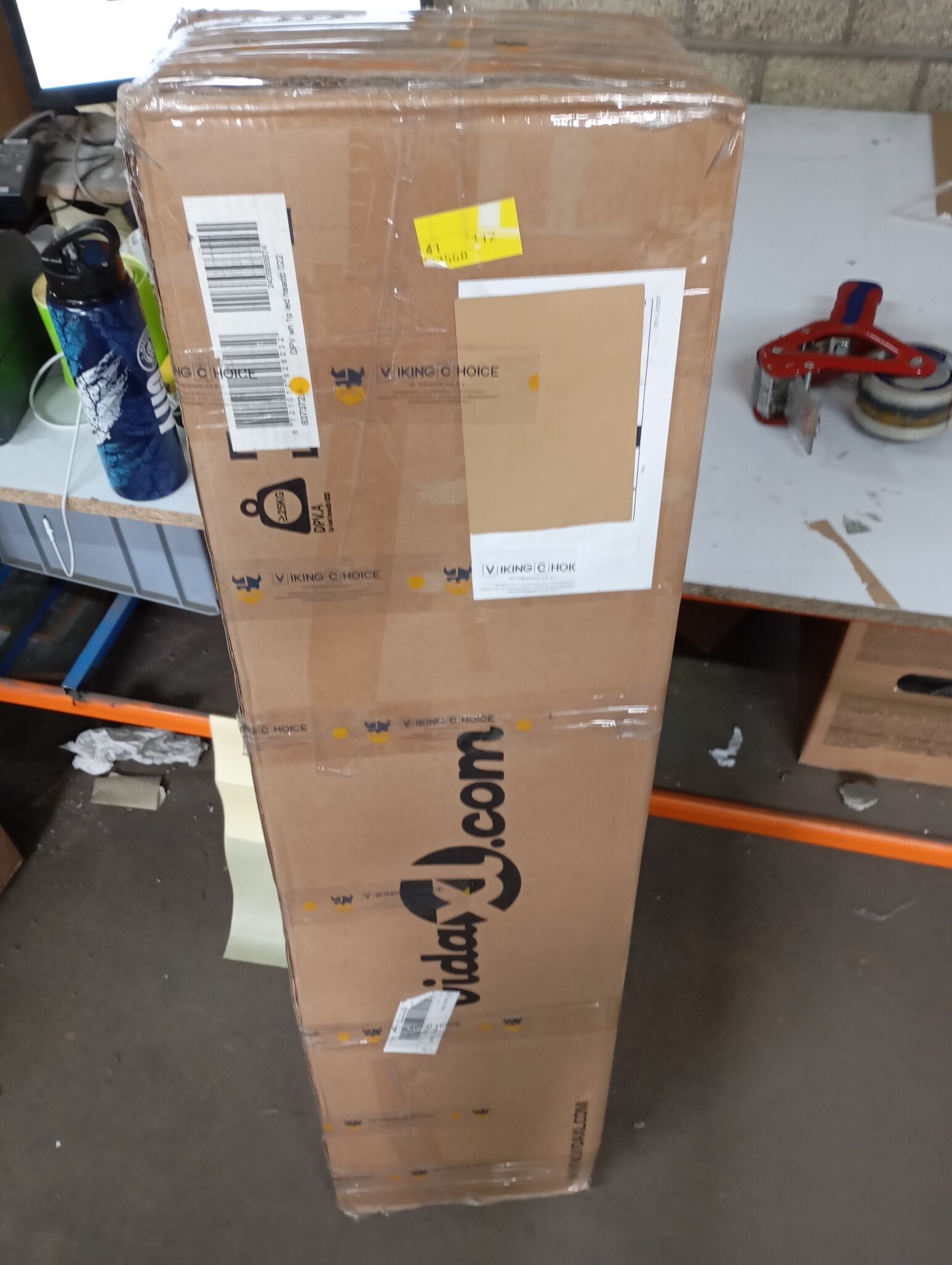 vidaXL LED Hoofdeinde 220cm Wit - Zo Goed Als Nieuw! 45% Korting