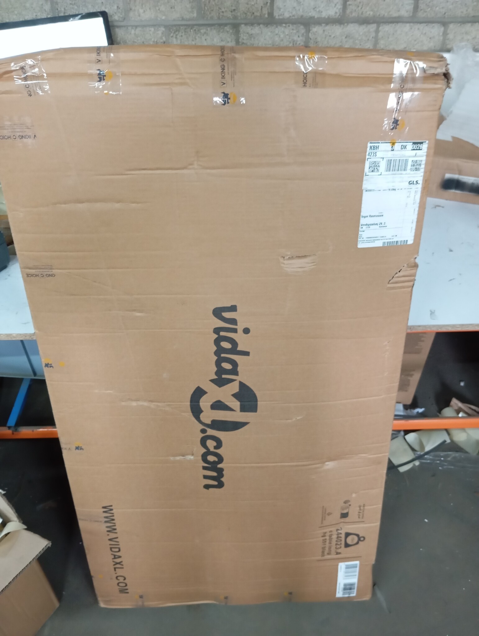 vidaXL Hoogglans Zwarte Salontafel - Beschadigd - 45% Korting!