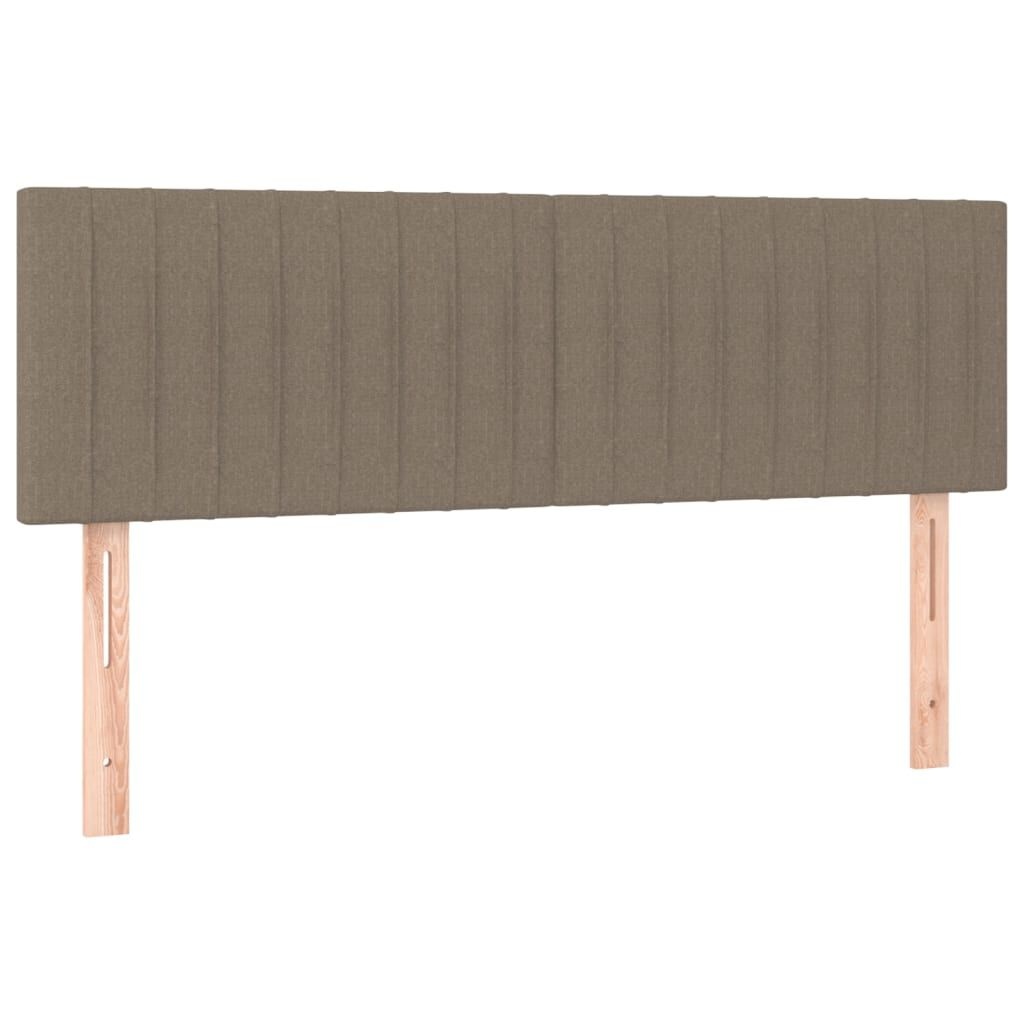 vidaXL Hoofdborden 2x 72cm Taupe - 35% Korting!