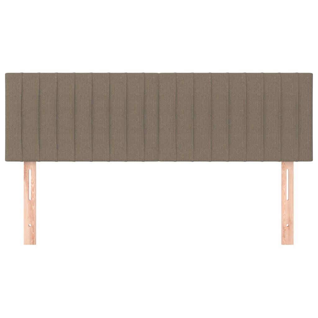 vidaXL Hoofdborden 2x 72cm Taupe - 35% Korting!