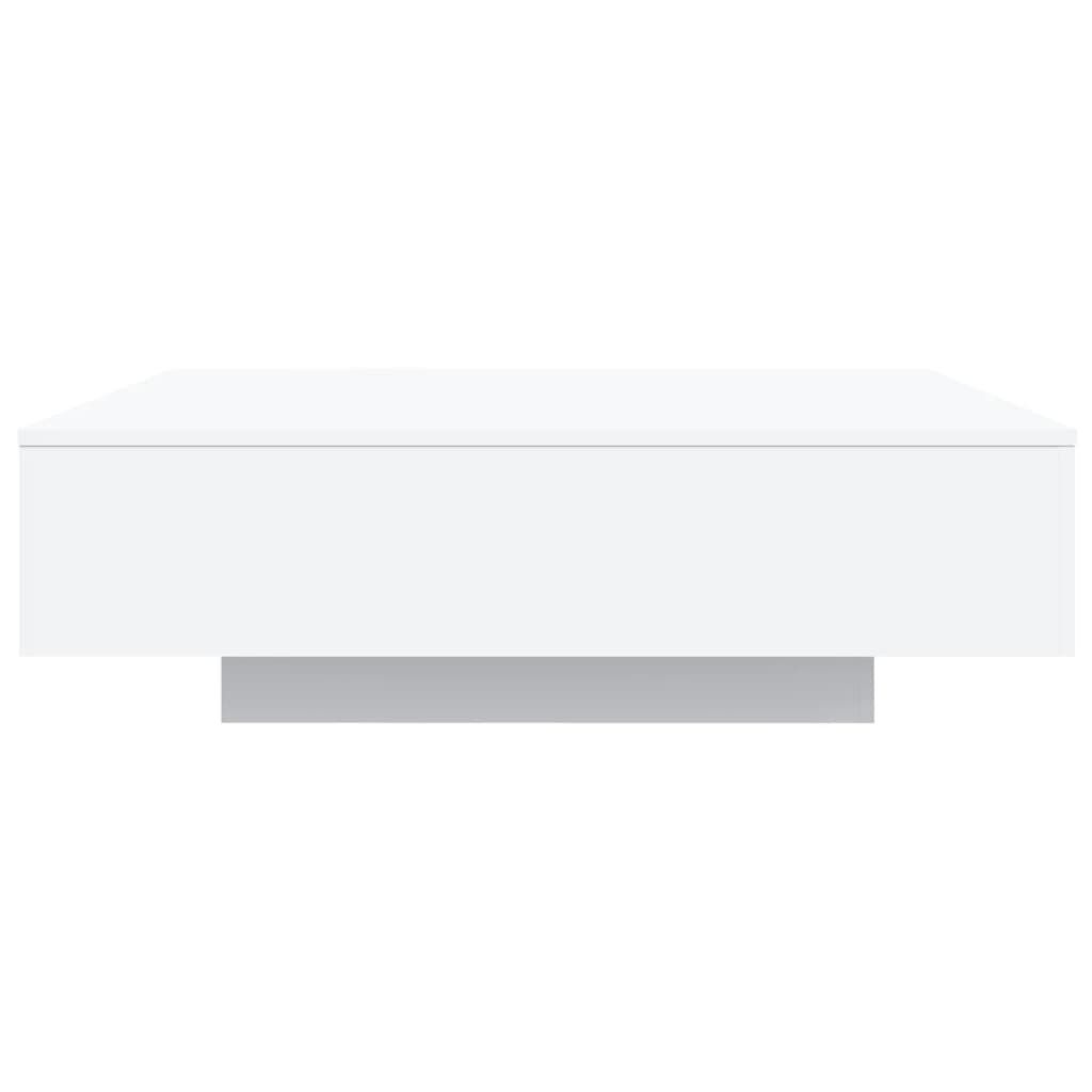 Salontafel Vierkant Wit 100x100 cm - Beschadigd - 50% Korting!