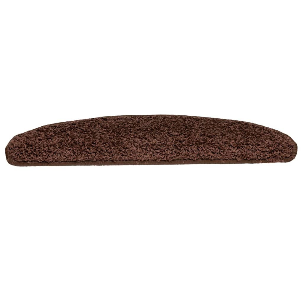 vidaXL Trapmatten Bruin (10 st) - 65x21x4 cm - 35% Korting!