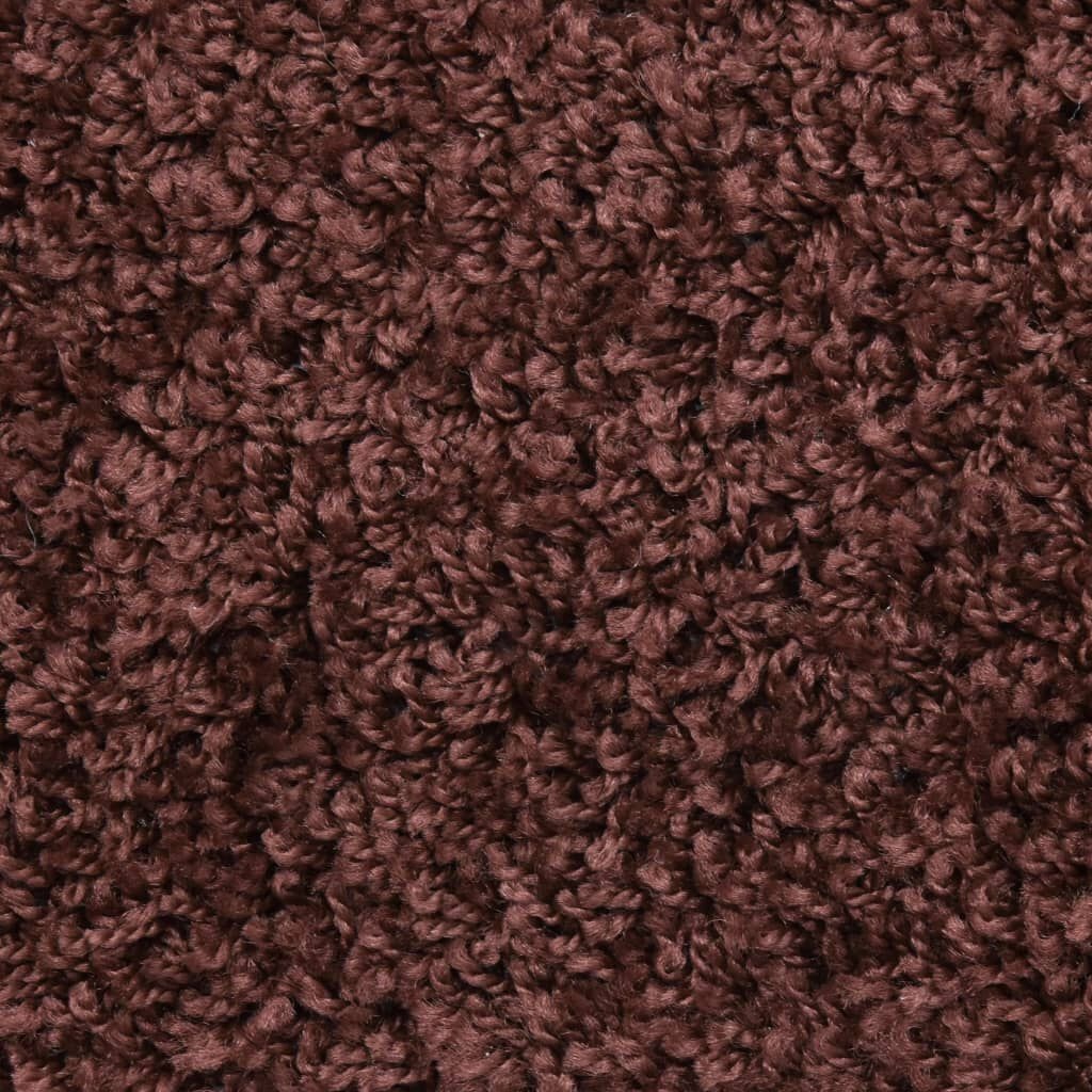 vidaXL Trapmatten Bruin (10 st) - 65x21x4 cm - 35% Korting!